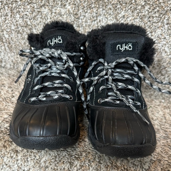 RYKA Meridian Fur Lined Short Water Repellent Boot Size 7 - Picture 2 of 7